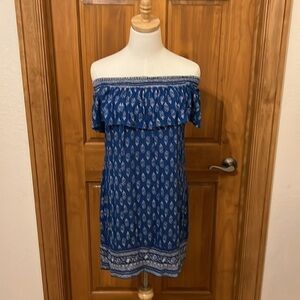 Band of Gypsies Blue Dress Size M